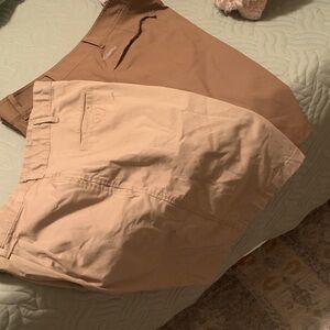 Columbia and Saddlebred Short Bundle Brown and Tan